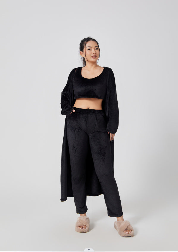 Ensemble Cocooning 3 Pièces – Loungewear Douillet et Stylé