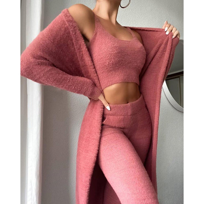 Ensemble Cocooning 3 Pièces – Loungewear Douillet et Stylé