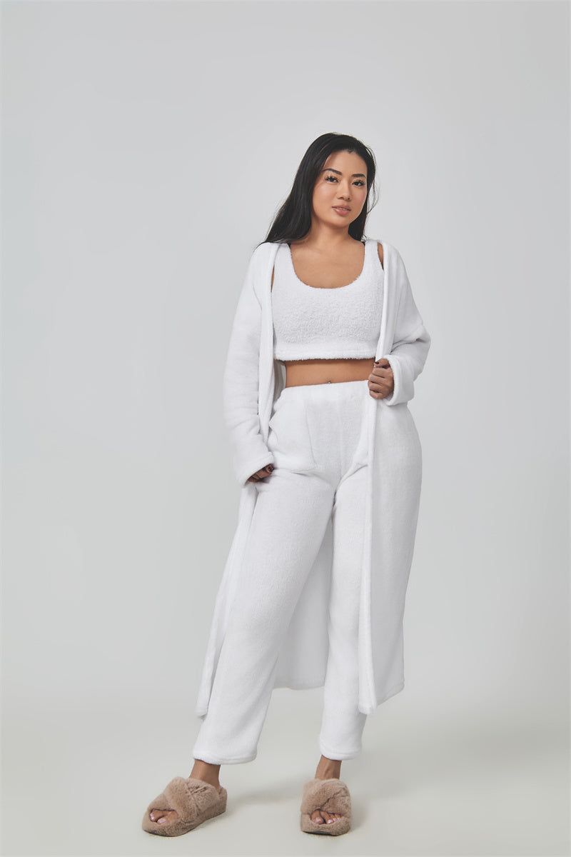 Ensemble Cocooning 3 Pièces – Loungewear Douillet et Stylé