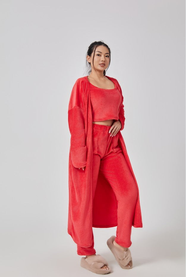 Ensemble Cocooning 3 Pièces – Loungewear Douillet et Stylé