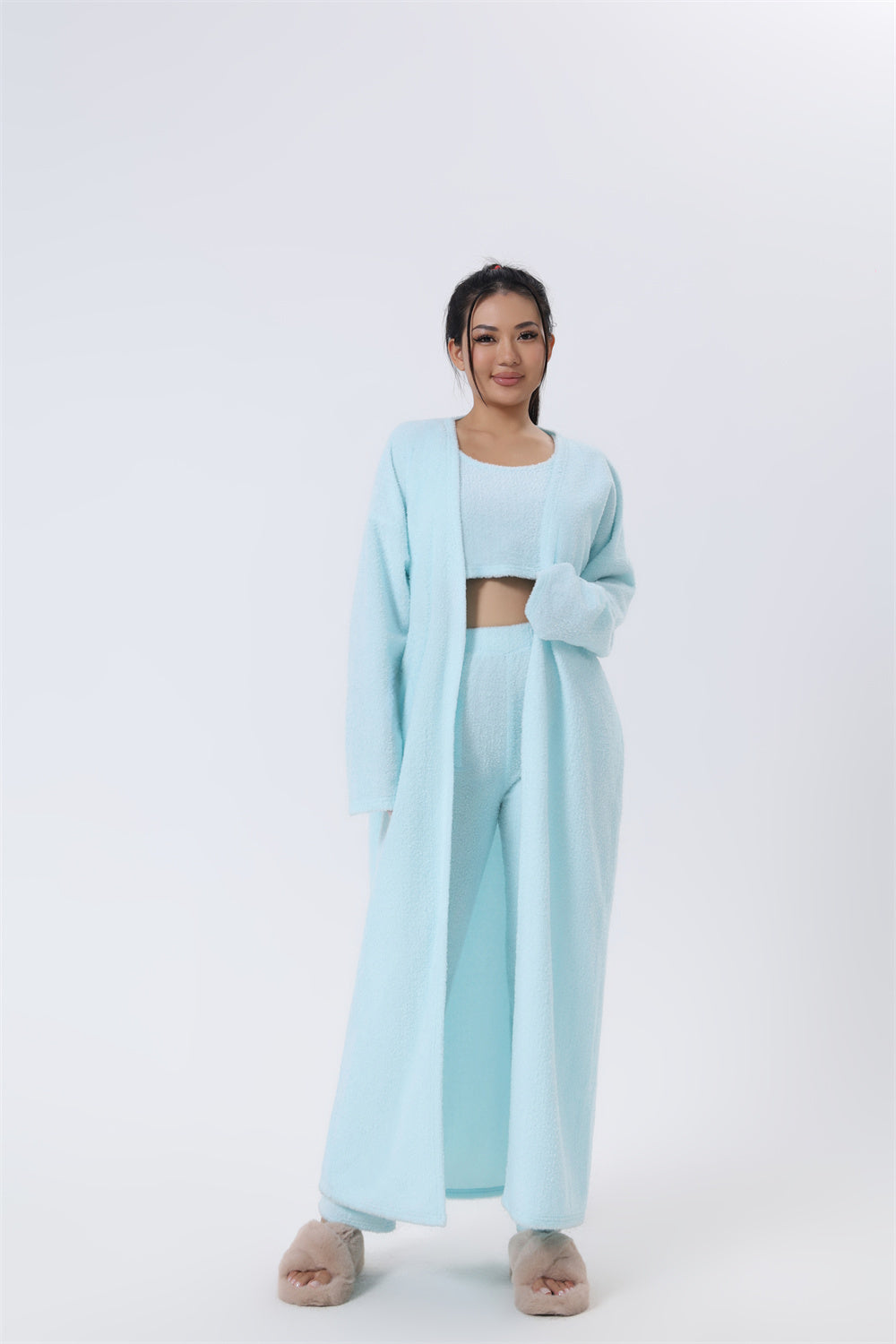 Ensemble Cocooning 3 Pièces – Loungewear Douillet et Stylé