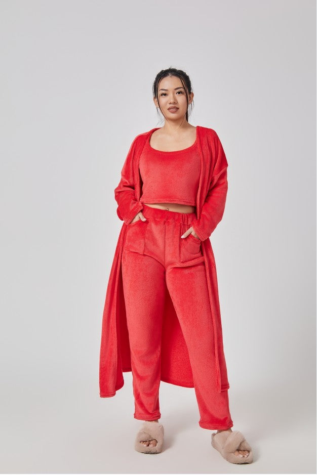 Ensemble Cocooning 3 Pièces – Loungewear Douillet et Stylé