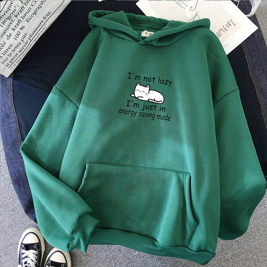 Sweat à capuche – "I Am Not A Lazy"