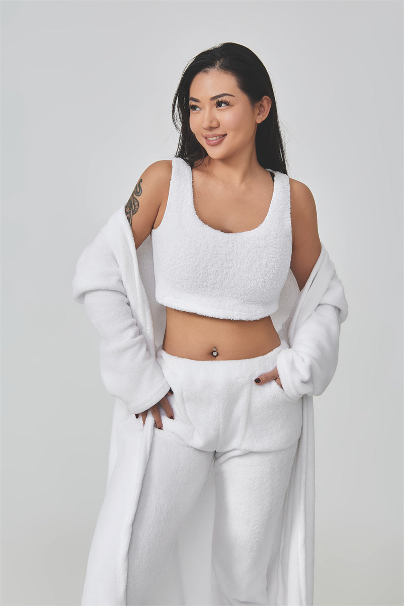 Ensemble Cocooning 3 Pièces – Loungewear Douillet et Stylé