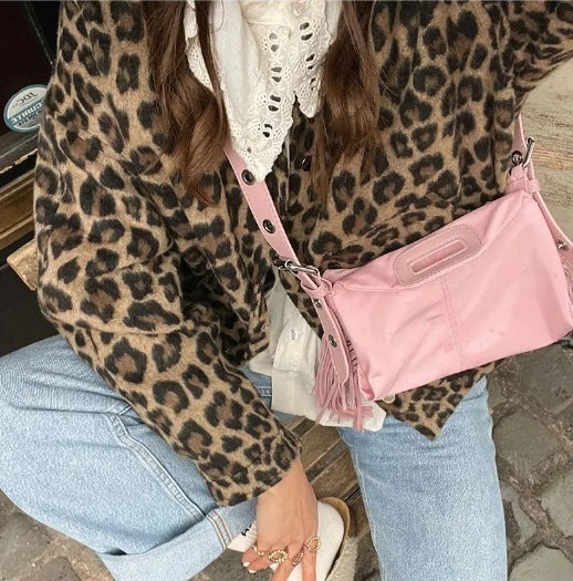 Veste Femme à Manches Longues - Imprimé Léopard