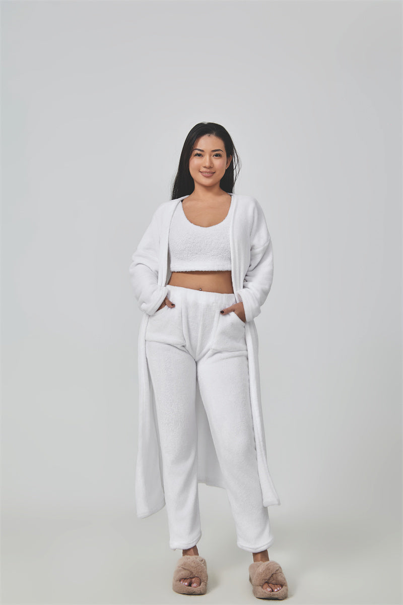Ensemble Cocooning 3 Pièces – Loungewear Douillet et Stylé